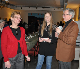 Christina Rangrost, Therese Parner och Peder Mellander