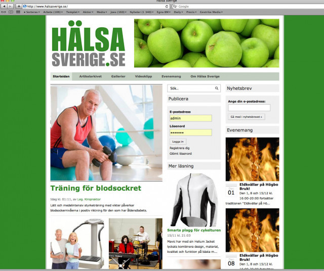 Alla får medverka i Sveriges nya hälsotidning Hälsa Sverige