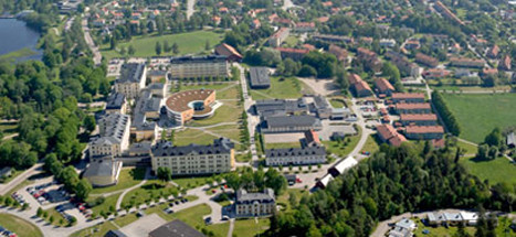 Campusområdet. Foto: HiG