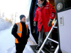 Nytt tågstopp i Kolforsen foto: Niclas Carlson