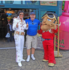 Elvis, Elvis överallt i Vegas.