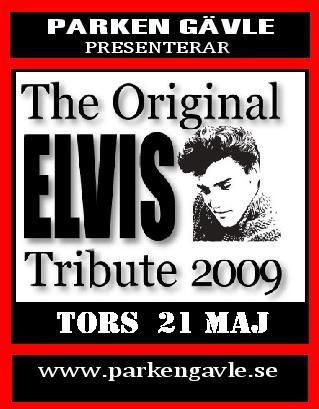 Elvis the original tribute 2009