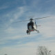 Sandviken Energi besiktar högspänning med helikopter